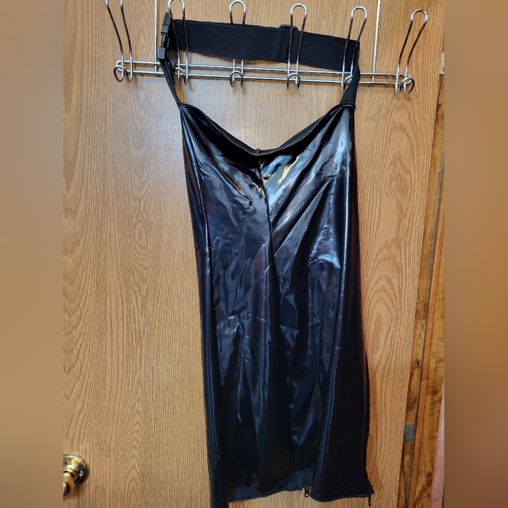 Black PVC Dress